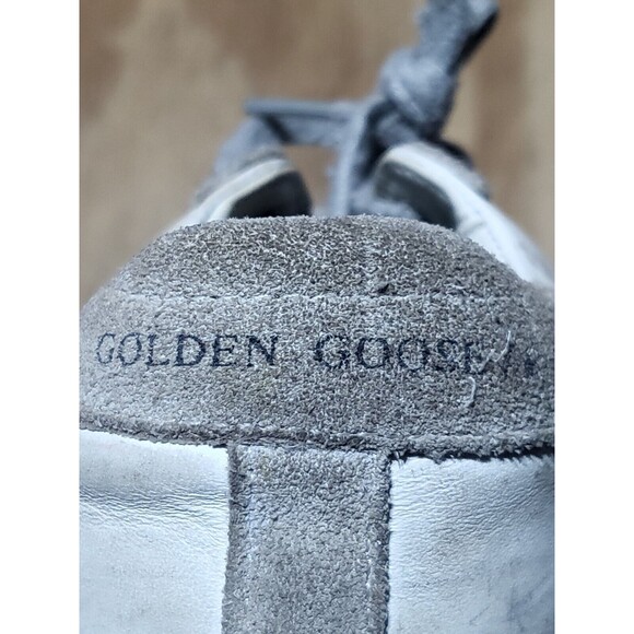 Golden Goose GGDB Superstar Lace Up Python Toe Sneakers Shoes 37 - Picture 14 of 15
